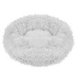 Pat/culcus moale, pentru caine/pisica, gri, 60 cm, SPRINGOS