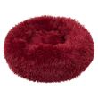 Pat/culcus moale, pentru caine/pisica, rosu, 60 cm, SPRINGOS