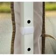Pavilion/foisor pentru gradina/terasa, cadru metalic, material Oxford, cu plasa pentru insecte, geanta, crem, 2.97x2.97x2.55 m