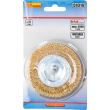 Perie sarma alama, circulara, cu tija, 75 mm, Richmann