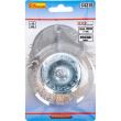 Perie sarma alama, tip cupa, cu tija, 75 mm, Richmann 