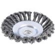 Perie sarma otel, tip cupa, cu toroane, M14, 125 mm, Richmann 