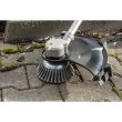 Perie sarma, tip cupa, cu toroane, pentru motocoasa/trimmer, otel, 150x25.4 mm, Graphite 
