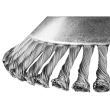 Perie sarma, tip cupa, cu toroane, pentru motocoasa/trimmer, otel, 200x25.4 mm, Graphite