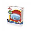 Piscina gonflabila pentru copii, rotunda, model Mickey Mouse, 122x25 cm