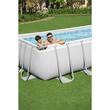 Piscina structura metalica, dreptunghiulara, cu pompa nisip, scara, dozator, prelata acoperire, alb, 549x274x122 cm, Bestway Power Steel