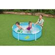 Piscina structura metalica, pentru copii, rotunda, albastru, 152x38 cm, Bestway