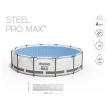 Piscina structura metalica, rotunda, cu filtru, scara, 366x100 cm, Bestway Steel Pro Max