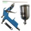 Pistol vopsit mini, vas superior, metalic, 0.2 L, 0.5 mm, Richmann