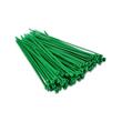Plasa de umbrire, 80 g/mp, grad de umbrire 85%, verde, 20x1.5 m, cu 50 de coliere pentru montare, 150x2.5 mm