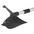 Plug manual pentru arat, aluminiu, cu maner telescopic, 135 cm 