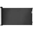 Poarta, plasa, de siguranta, protectie copii, retractabila, negru, 13x160x85 cm, Ruhhy 