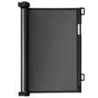 Poarta, plasa, de siguranta, protectie copii, retractabila, negru, 13x160x85 cm, Ruhhy 