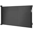 Poarta, plasa, de siguranta, protectie copii, retractabila, negru, 13x160x85 cm, Ruhhy 