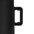 Poarta, plasa, de siguranta, protectie copii, retractabila, negru, 13x160x85 cm, Ruhhy 