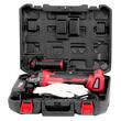 Polizor unghiular, flex, cu acumulator 4 Ah, incarcator 20 V Li-ion, geanta, 4 discuri, manusi, 115 mm, Worcraft