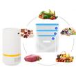 Pompa de vidare pentru pungi de alimente, Verk Group, plastic, USB, alba, 3 W, 5 V, 5x9.5 cm