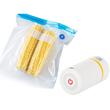 Pompa de vidare pentru pungi de alimente, Verk Group, plastic, USB, alba, 3 W, 5 V, 5x9.5 cm
