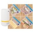 Pompa de vidare pentru pungi de alimente, Verk Group, plastic, USB, alba, 3 W, 5 V, 5x9.5 cm