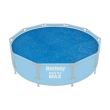 Prelata solara acoperire piscina 244 cm, rotunda, albastra, 210 cm, Bestway FlowClear