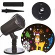 Proiector laser 3D, exterior/interior, LED, tema Craciun, IP44