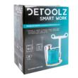 Pulverizator gradina, pompa de stropit, Detoolz, 2 in 1, vermorel, manual si electric, pentru spate, cu acumulator 8 Ah, accesorii, 16 L