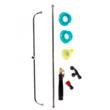 Pulverizator gradina, pompa de stropit, Detoolz, 2 in 1, vermorel, manual si electric, pentru spate, cu acumulator 8 Ah, accesorii, 16 L