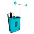 Pulverizator gradina, pompa de stropit, Detoolz, 2 in 1, vermorel, manual si electric, pentru spate, cu acumulator 8 Ah, accesorii, 16 L