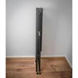 Raft depozitare, MagicHome, metalic, pliabil, pe roti, 5 polite, negru, max 250 kg, 72x34x163 cm