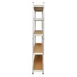 Raft depozitare, metalic, 5 polite, 120 kg, 90x30x180 cm, Breckner Germany