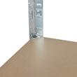 Raft depozitare, metalic, 5 polite, 175 kg, 90x40x180 cm, Malatec