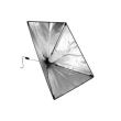 Reflectoare cu difuzie pentru studio foto, 2x150 W, 2xtrepied 80/220 cm, set 2 buc, 50x70 cm, Isotrade
