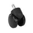 Roti pentru scaun birou, Isotrade, cauciuc, 5 buc, 5 cm