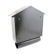 Cutie postala, cu loc pentru ziar, negru, format C4, 43x12x48 cm, Damech(SD3TN)