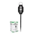 Lampa solara de gradina, tip lampion, LED, 12.8x12.8x67 cm