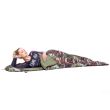 Sac de dormit, turistic, 2 in 1, camuflaj, 210x73 cm, Springos