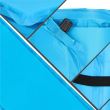 Saltea camping auto-gonflabila, poliester si spuma PU, albastru, 180x50 cm, Springos