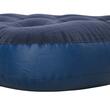 Saltea camping, gonflabila, cu pompa manuala inclusa, PVC, bluemarin, 191x73x22 cm