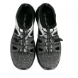 Sandale de lucru, SB, FO, SRA, Fly-knit, bombeu metalic, gri si negru, marimea 45, ART.MAS