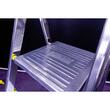 Scara aluminiu, Metalkas, 2 trepte, platforma, max 120 kg, 1.25 m
