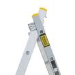 Scara aluminiu, Metalkas, 2 tronsoane, 9 trepte, max 150 kg, 3.3-4.5 m