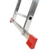 Scara aluminiu, Metalkas, 3 tronsoane, 6 trepte, max 150 kg, 1.6-3.5 m
