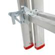 Scara aluminiu, Metalkas, 3 tronsoane, 7 trepte, max 150 kg, 3.5-4.3 m