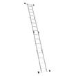 Scara aluminiu, multifunctionala, rabatabila, 4 tronsoane, 4 trepte, max 125 kg, 1.18-4.46 m