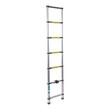 Scara aluminiu telescopica, Detoolz, 7 trepte, 1 tronson, max 150 kg, 0.6-2 m