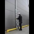Scara aluminiu telescopica, Drabest, 11 trepte, max 125 kg, 0.97-3.2 m