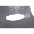 Scaune stil scandinav, PP, lemn, max 100 kg, gri, set 4 buc, 45x55x78 cm, Lars