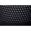 Scaune stil scandinav, PP, lemn, negru, set 4 buc, 45x56x77 cm, Cava 