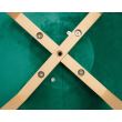 Scaun stil scandinav, lemn, velur, verde, 49x60x82 cm, Bari