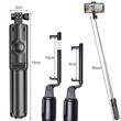 Selfie stick, trepied, Izoxis, telescopic, cu telecomanda, bluetooth, 60 cm